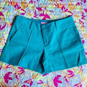 Lilly Pulitzer Blue Tailored Bermuda Shorts